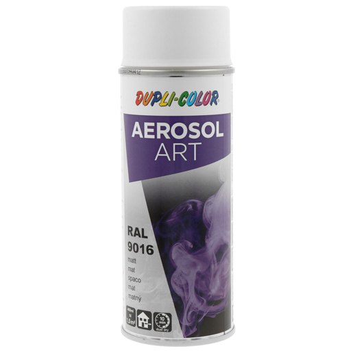 Dupli Color Aerosol-Art matt 400 ml 131622 RAL 9016 verkehrsweiss